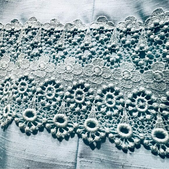 Vintage Turquoise Sheath Midi Dress  size 10 - Picture 8 of 9